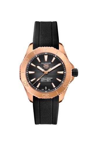 TAG Heuer Aquaracer Professional 200 40 Automatic Rose Gold - Titanium / Grey / Rubber
